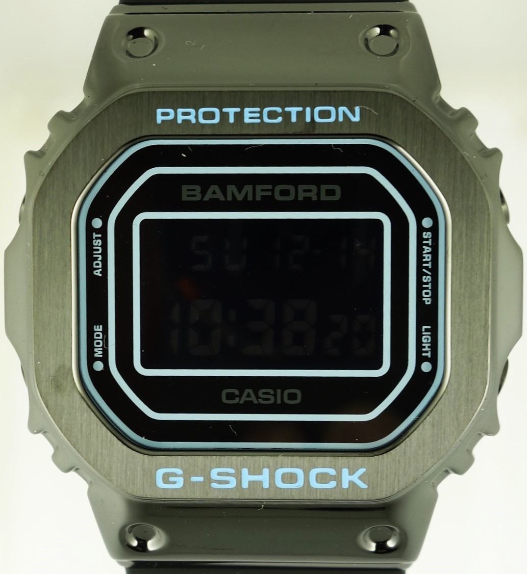 Gショック バンフォードコラボレーションモデル GM-5600BWD-1JRの写真